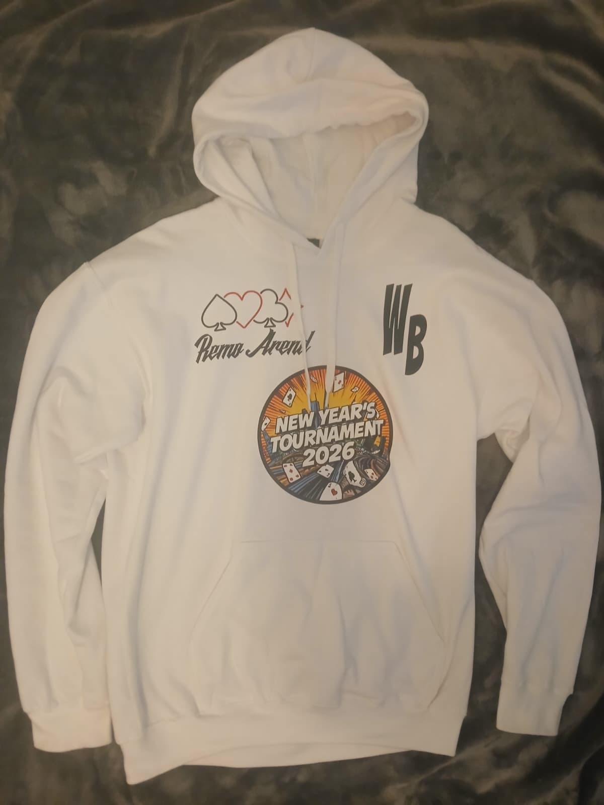 Originaler Hoodie ( Match Used ) des Jahreswechsel Turnieres 2026 in Frankfurt