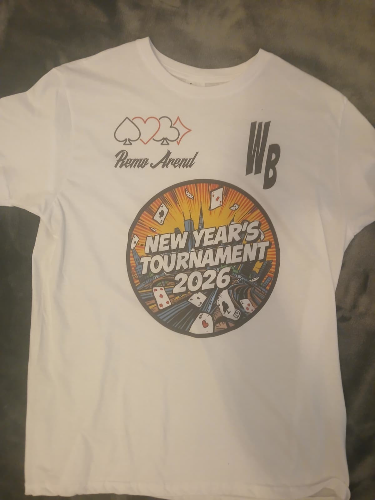 Originales Trikot ( Match Used ) des Jahreswechsel Turnieres 2026 in Frankfurt