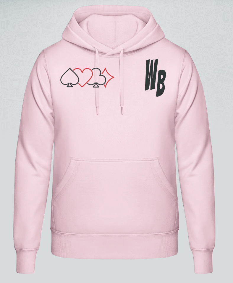 Wilder Bridger Hoodie mit schwarzer Aufschrift in verschiedenen Farben