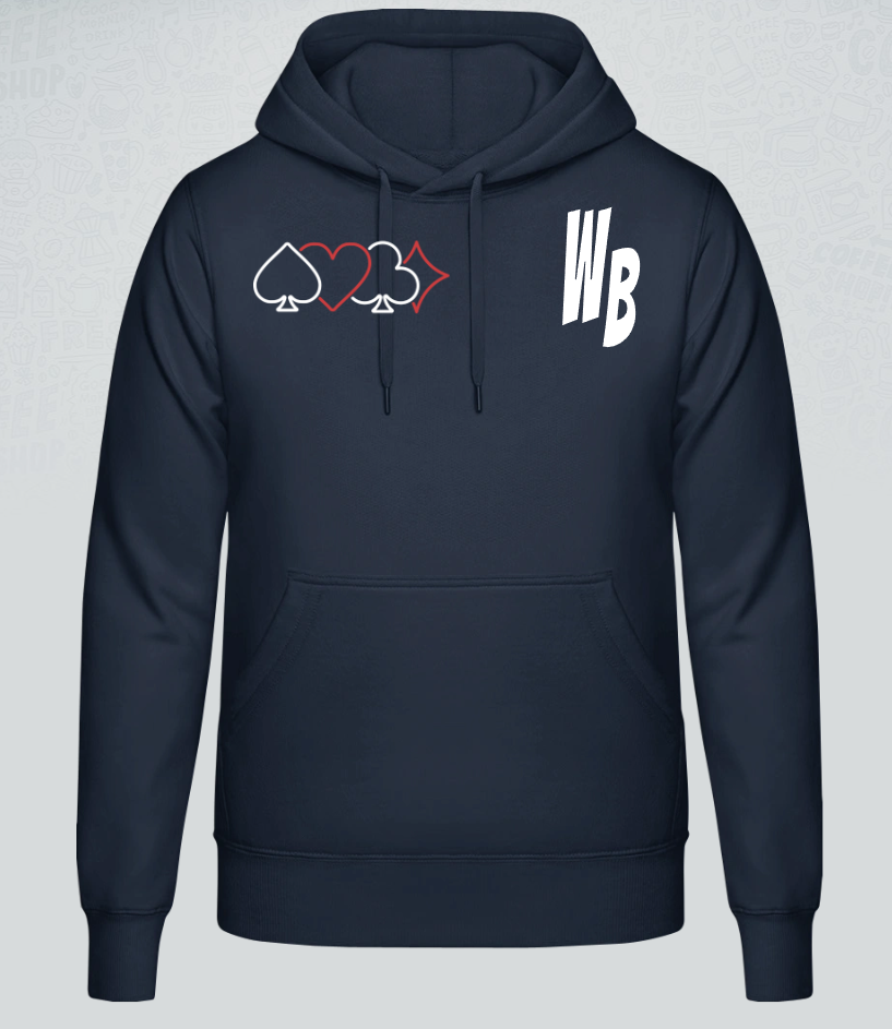 Wilder Bridger Hoodie mit weißer Aufschrift in verschiedenen Farben