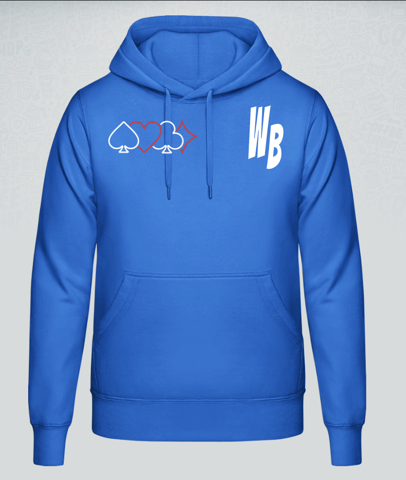 Wilder Bridger Hoodie mit weißer Aufschrift in verschiedenen Farben