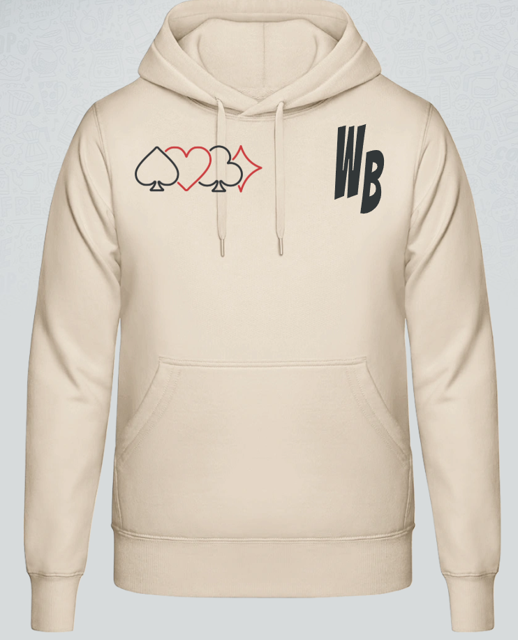 Wilder Bridger Hoodie mit schwarzer Aufschrift in verschiedenen Farben
