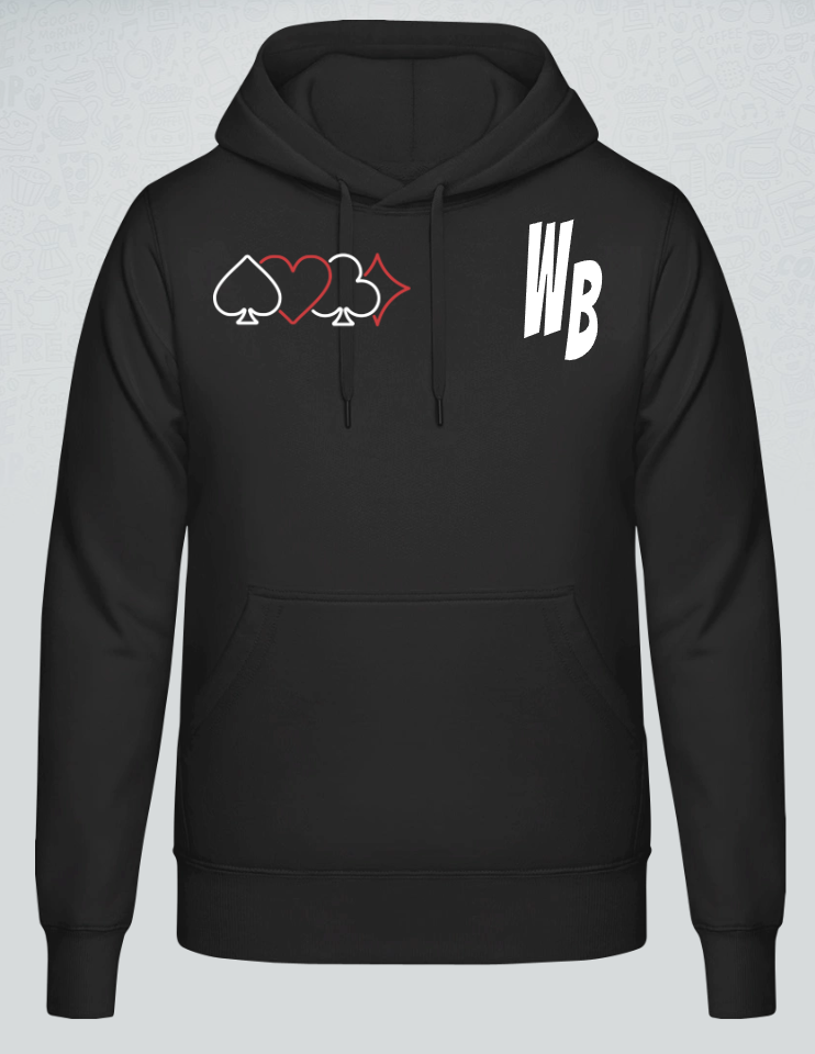 Wilder Bridger Hoodie mit weißer Aufschrift in verschiedenen Farben