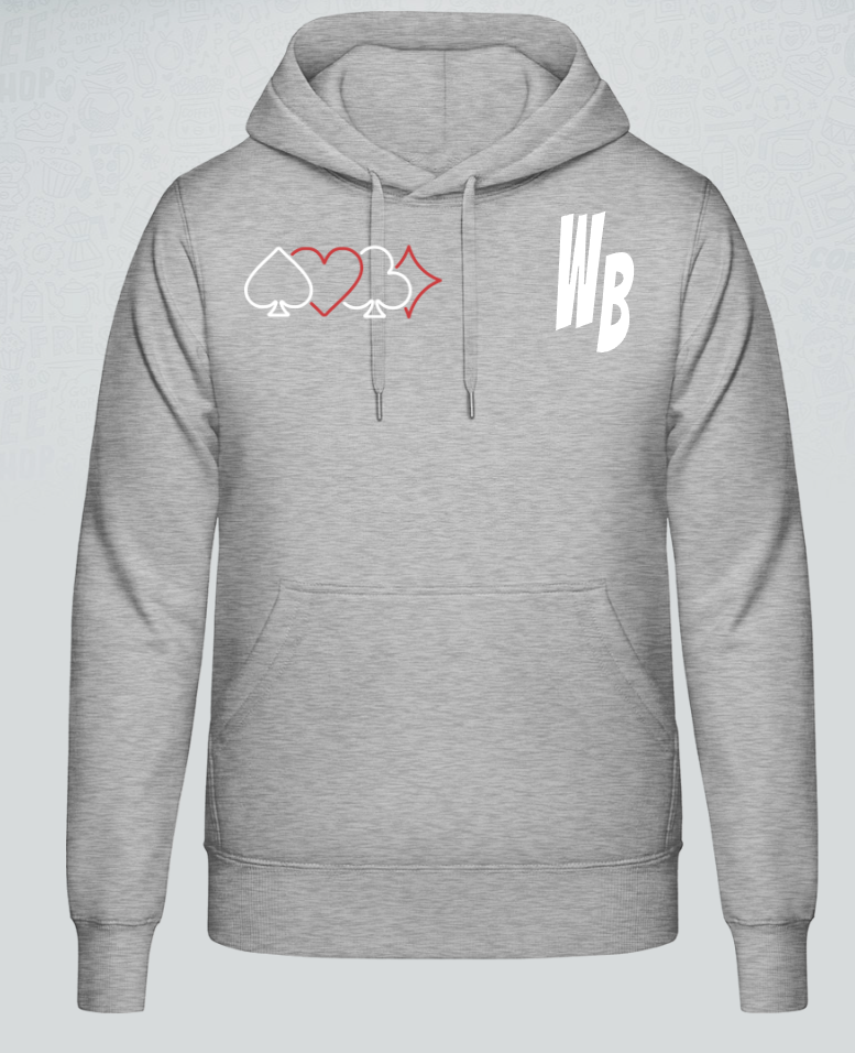Wilder Bridger Hoodie mit weißer Aufschrift in verschiedenen Farben
