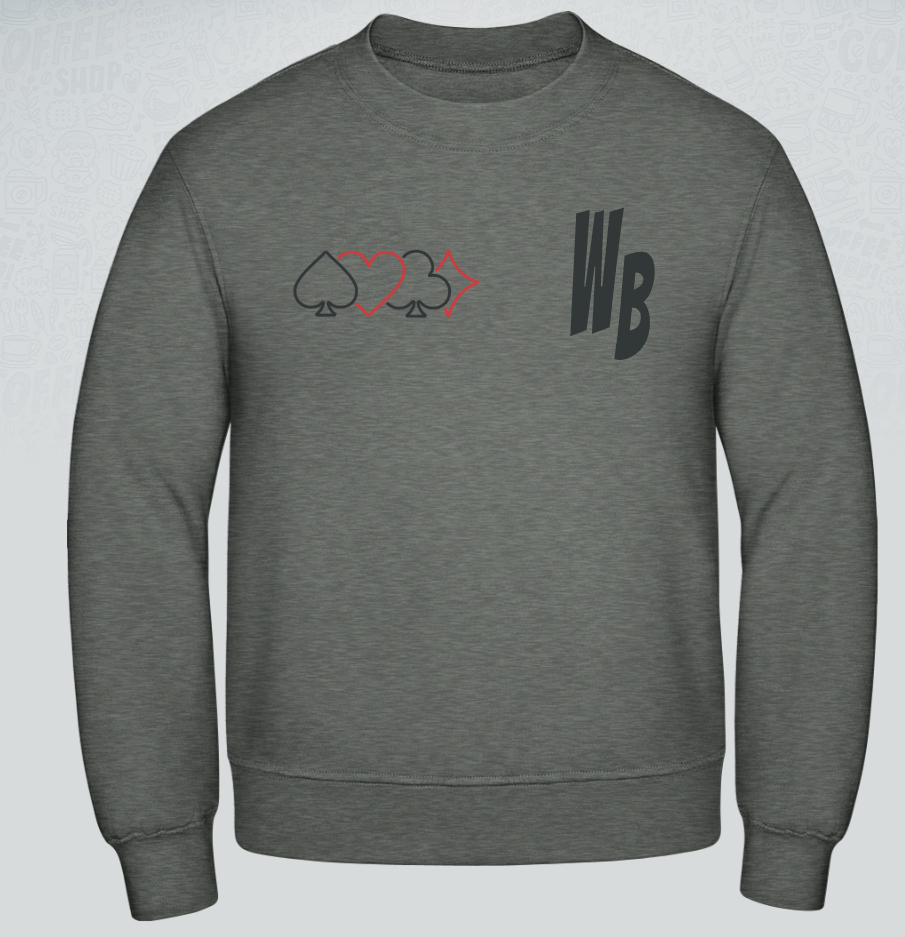 Wilder Bridger Sweatshirt Unisex Schwarze Aufschrift verschiedene Farben