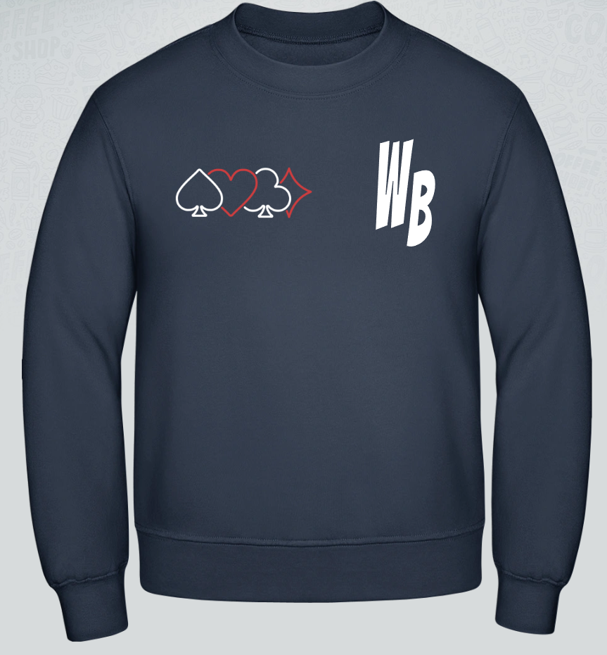 Wilder Bridger Sweater mit weißer Aufschrift verschiedene Farben