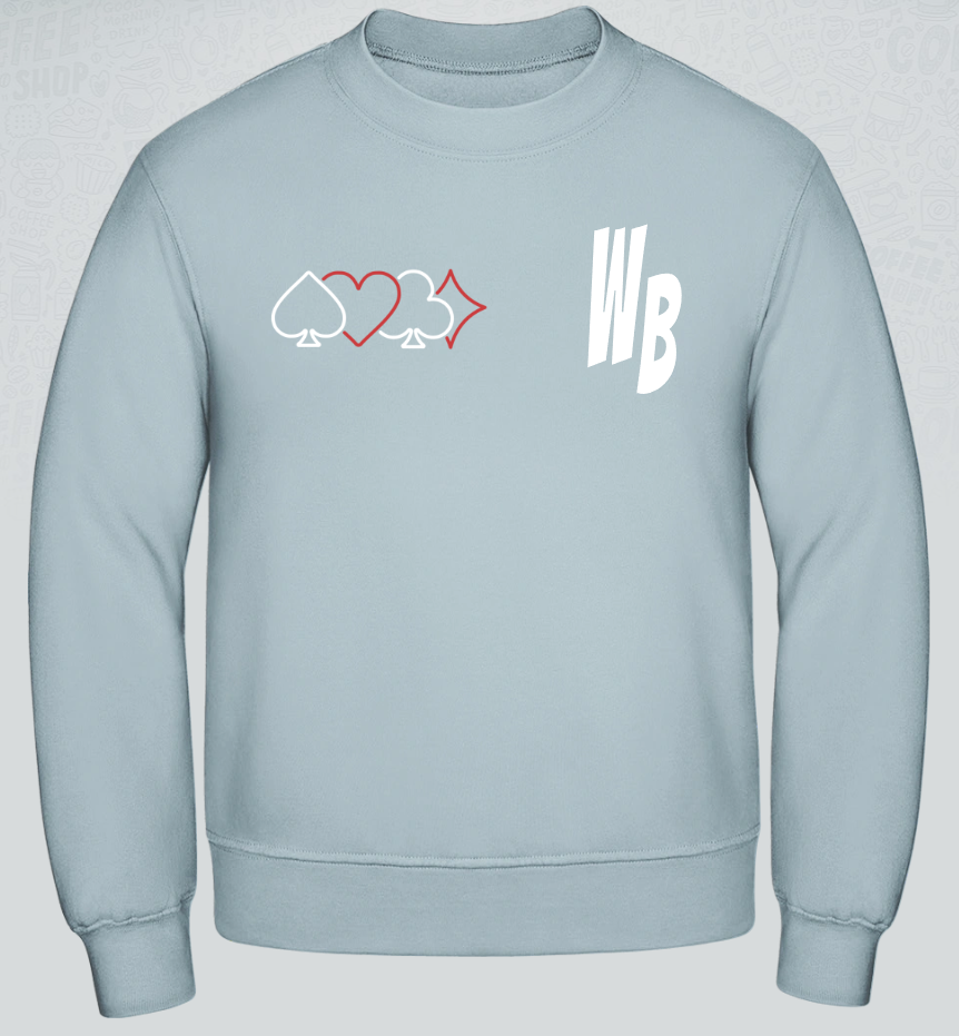 Wilder Bridger Sweater mit weißer Aufschrift verschiedene Farben