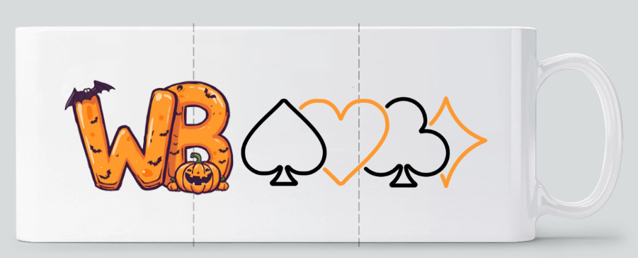 Wilder Bridger Halloween Tasse