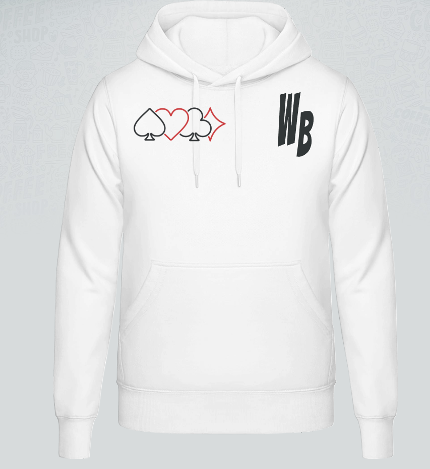 Wilder Bridger Hoodie mit schwarzer Aufschrift in verschiedenen Farben